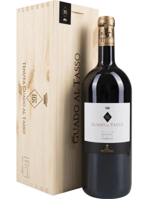 Вино Guado al Tasso, Bolgheri Superiore DOC, wooden box 2018, 1.5 л