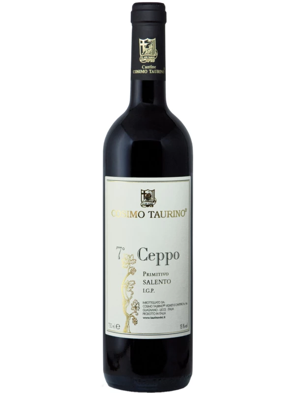 Cosimo Taurino, 7 Ceppo Primitivo Salento IGP
