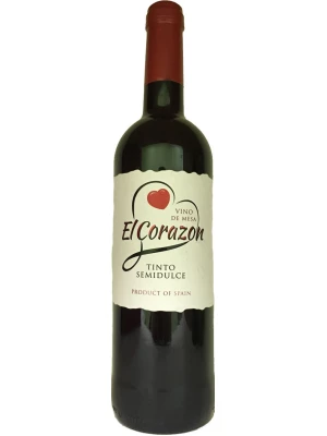 Вино El Corazon Tinto Semidulce 0.75 л