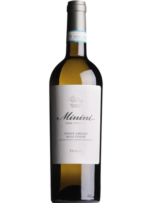 Вино Minini, Pinot Grigio delle Venezie DOC 2023, 0.75 л