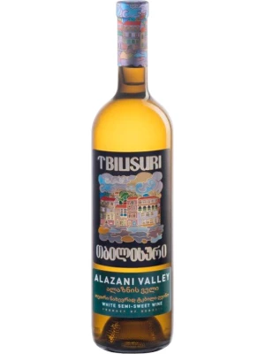 Вино Tbilisuri Alazani Valley White Semi-Sweet 2022, 0.75 л