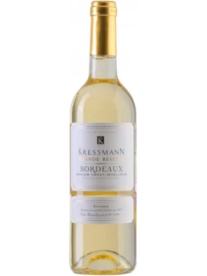 Вино Kressmann, Grande Reserve Bordeaux Blanc AOC Moelleux 2013, 0.75 л
