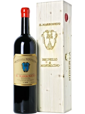 Вино Il Marroneto, Brunello di Montalcino DOCG, wooden box 2016, 1.5 л