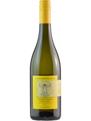 Вино Leonardo da Vinci Vermentino, Toscana IGT 2022, 0.75 л