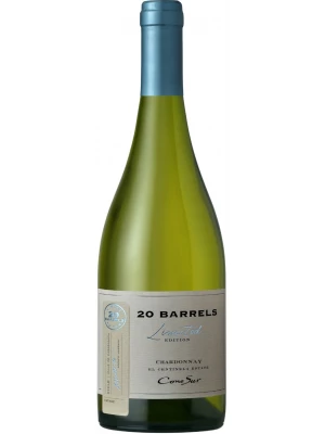Вино Cono Sur, 20 Barrels Chardonnay, Limited Edition, Casablanca Valley DO 2022, 0.75 л