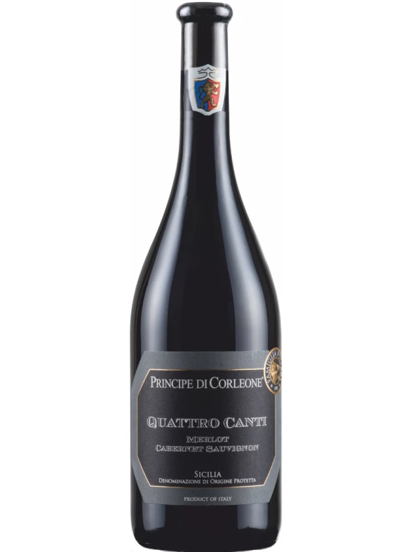 Principe di Corleone, Quattro Canti Merlot-Cabernet Sauvignon, Sicilia DOP
