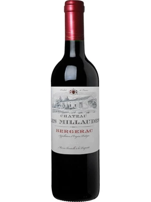 Вино Chateau Les Millaudes, Bergerac AOC 2015, 0.75 л