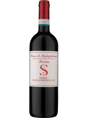 Вино Poderi Sanguineto I e II, Rosso di Montepulciano DOC 2021, 0.75 л
