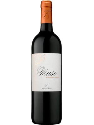 Вино La Faviere, Muse Bordeaux Superieur AOC 2022, 0.75 л