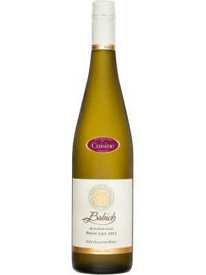 Вино Babich Wines, Pinot Gris, Marlborough 2015, 0.75 л