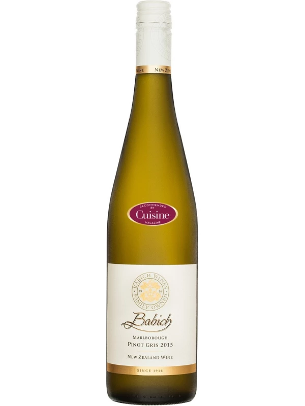 Babich Wines, Pinot Gris, Marlborough
