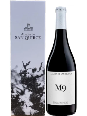 Вино Abadia de San Quirce M9, Ribera del Duero DO, gift box 2021, 0.75 л