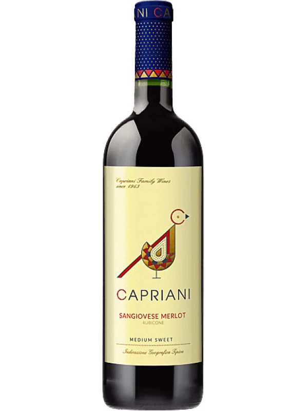 Capriani Sangiovese-Merlot Medium Sweet, Rubicone IGT