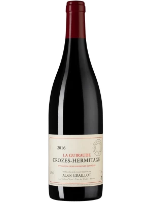 Вино Domaine Alain Graillot, Crozes Hermitage La Guiraude AOC 2016, 0.75 л