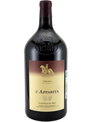Вино Castello di Ama, Merlot IGT l'Apparita 2004, 3 л