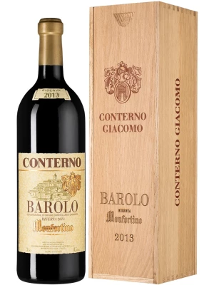 Вино Giacomo Conterno, Barolo Riserva Monfortino DOCG wooden box 2013, 3 л