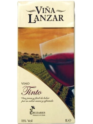 Вино Vina Lanzar Tinto VDT 1 л