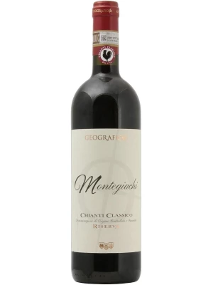 Вино Geografico, Montegiachi Riserva, Chianti Classico DOCG 2018, 1.5 л