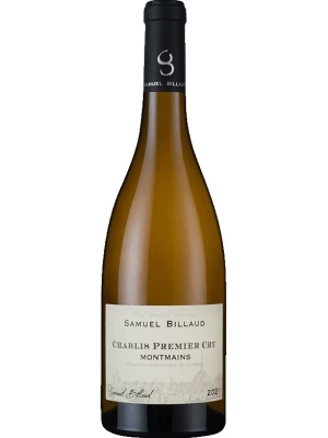 Вино Samuel Billaud, Chablis Premier Cru Montmains AOC 2021, 0.75 л