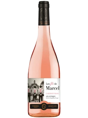 Вино Les Fils de Marcel Cabernet Franc Rose, Atlantique IGP 2023, 0.75 л