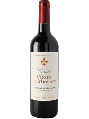 Вино Chateau Croix de Mission, Montagne Saint-Emilion AOC 2021, 0.75 л