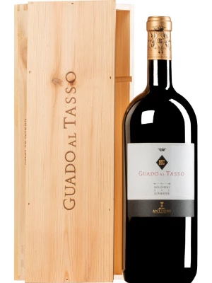 Вино Guado al Tasso, Bolgheri Superiore DOC, wooden box 2021, 1.5 л