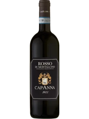 Вино Capanna, Rosso di Montalcino DOC 2022, 0.75 л