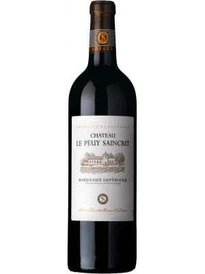 Вино Chateau Le Peuy Saincrit Bordeaux Superieur AOC 2022, 0.375 л
