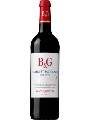 Вино Barton & Guestier, Reserve Cabernet Sauvignon, Pays d'Oc IGP 2023, 0.75 л