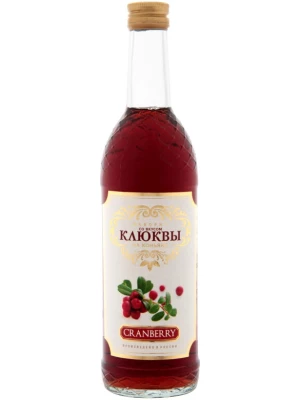 Вино Фаворит со вкусом Клюквы на Коньяке 0.5 л