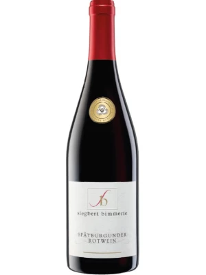 Вино Siegbert Bimmerle Spatburgunder Rotwein Trocken QbA 2018, 0.75 л
