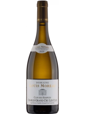 Вино Domaine Louis Moreau, Chablis Grand Cru Les Clos Clos des Hospices AOC 2020, 0.75 л