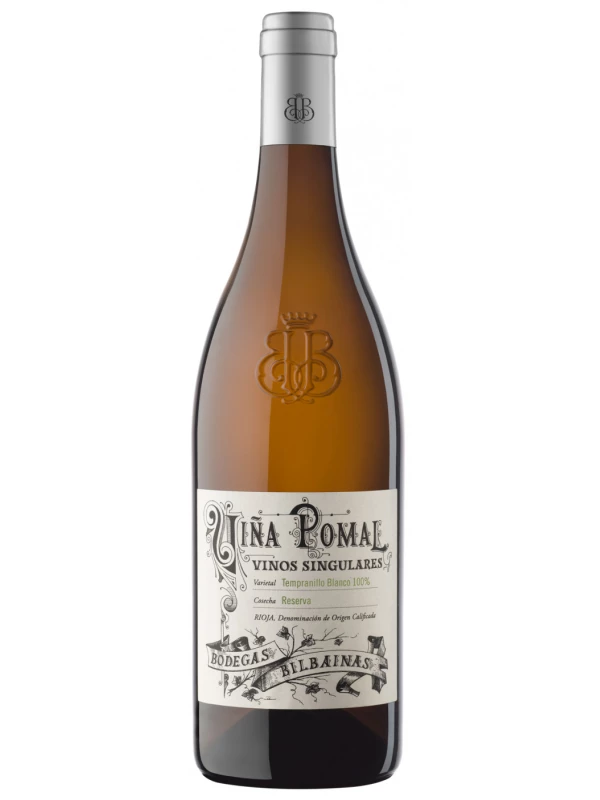 Bilbainas, Vina Pomal, Vinos Singulares Tempranillo Blanco Reserva, Rioja DOC