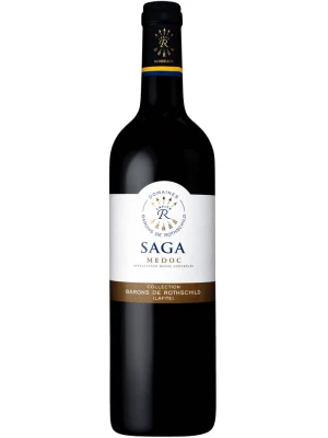 Вино Domaine Barons de Rothschild, Saga Medoc AOC 2016, 0.75 л