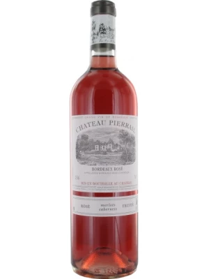 Вино Chateau Pierrail Rose, Bordeaux AOC 2018, 0.75 л