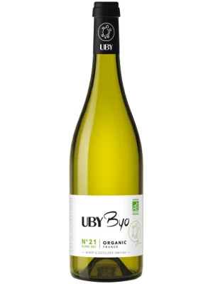Вино Uby Byo №21 Blanc Sec, Cotes de Gascogne IGP 2021, 0.75 л