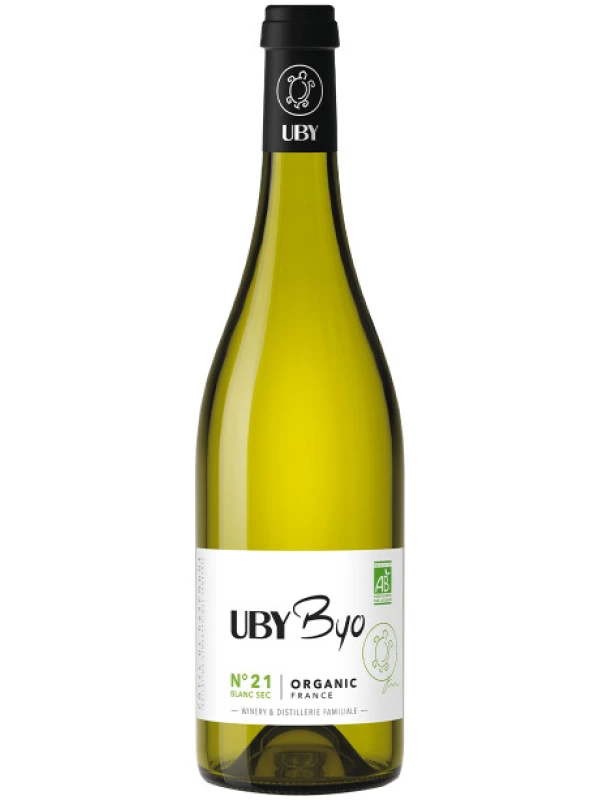 Uby Byo №21 Blanc Sec, Cotes de Gascogne IGP