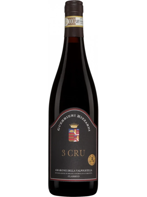 Guerrieri Rizzardi, 3 Cru, Amarone della Valpolicella Classico DOCG