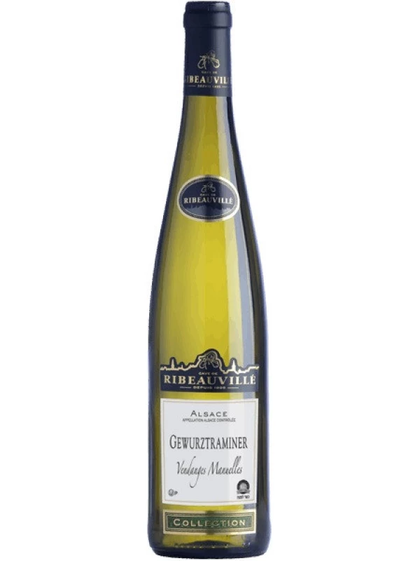 Cave de Ribeauville, Gewurztraminer Vendanges Manuelles, Alsace AOC