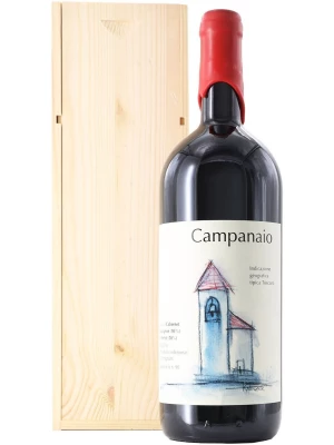 Вино Podere Monastero, Campanaio, Toscana IGT, wooden box 2022, 1.5 л