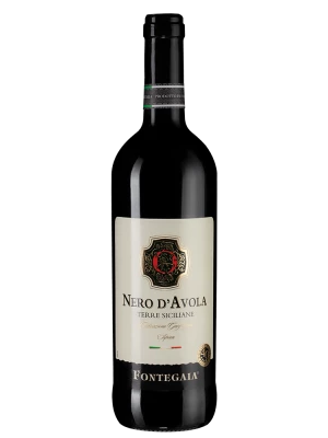 Вино Fontegaia Nero D'Avola, Италия San Marco 2018, 0.75 л