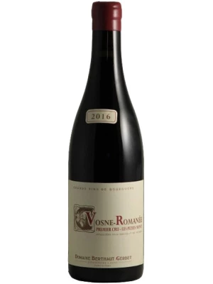 Вино Domaine Berthaut-Gerbet, Vosne-Romanee Premier Cru Les Petits Monts AOC 2016, 0.75 л