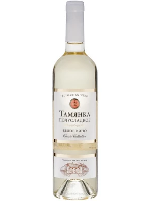 Вино Vinprom Rousse, Classic Collection Tamyanka Semi-Sweet 0.75 л