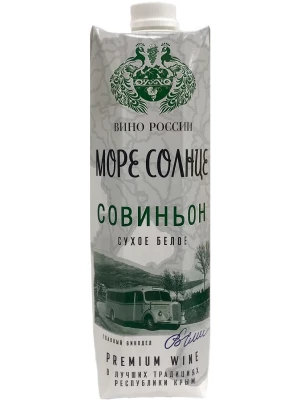 Вино Море Солнце Совиньон, Тетра Призма 1 л