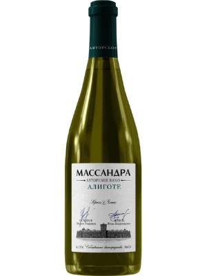 Вино Массандра, Авторское Вино Алиготе 0.75 л