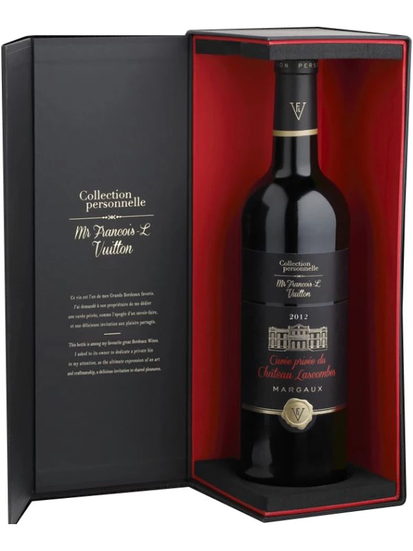 Collection personnelle. Mr Francois-L Vuitton, Cuvee Privee du Chateau Lascombes, Margaux AOC gift box