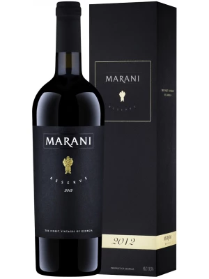 Вино Марани Резерв, в подарочной коробке 2012, 0.75 л