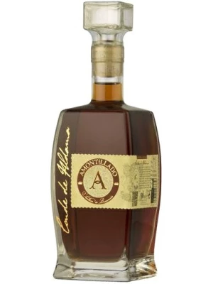 Вино Bodegas Yuste, Conde de Aldama Amontillado, Jerez DO 0.5 л