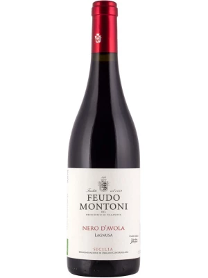 Вино Feudo Montoni, Lagnusa Nero d'Avola, Sicilia DOC 2022, 0.375 л