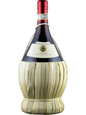 Вино Poggio al Sale Chianti DOCG, in Fiasco 1.5 л